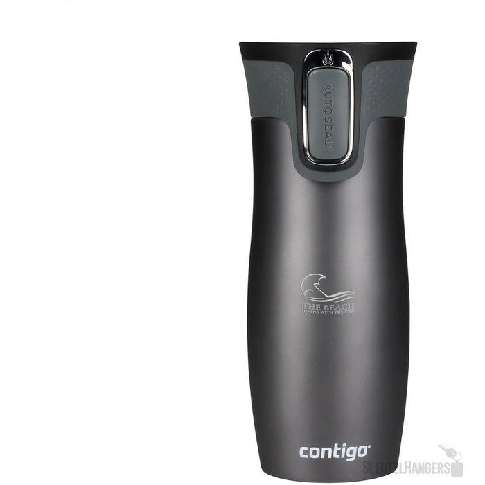 Contigo® Westloop Thermosbeker (470 ml) Gun metal