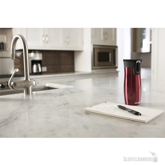 Contigo® Westloop Thermosbeker (470 ml) Rood