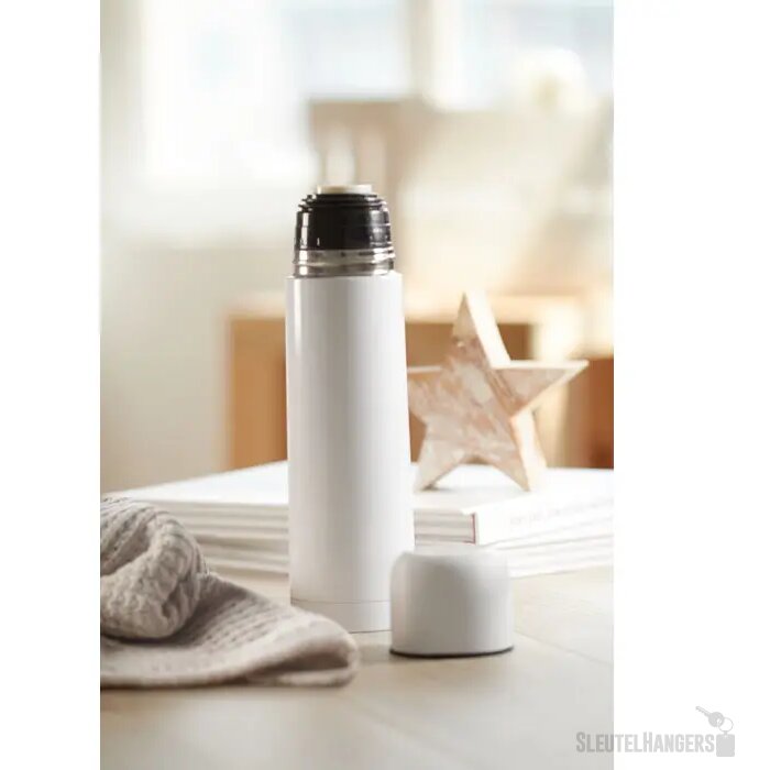 Dubbelwandige thermosfles (500 ml) Wit 500 ml