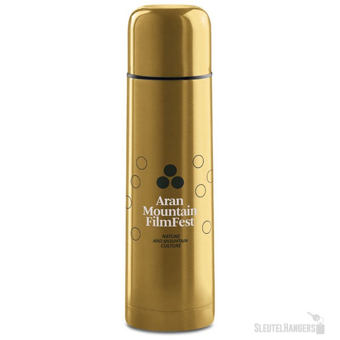 Dubbelwandige thermosfles (500 ml) Goud