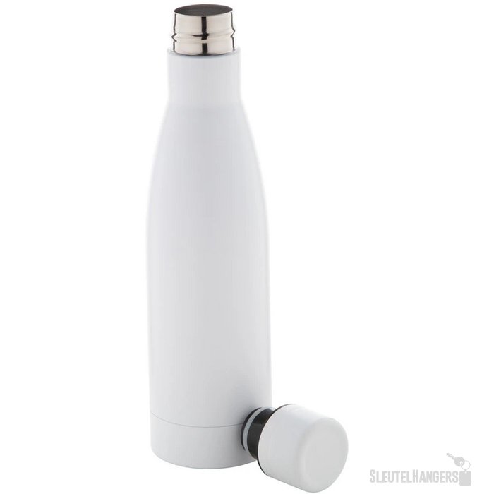 Koper geïsoleerde thermosfles (500 ml) Wit