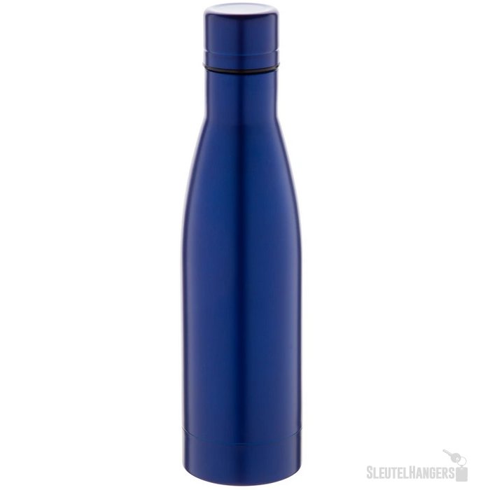Koper geïsoleerde thermosfles (500 ml) Blauw