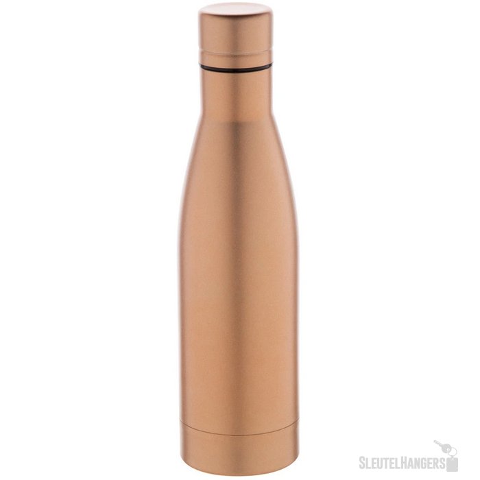 Koper geïsoleerde thermosfles (500 ml) Goud