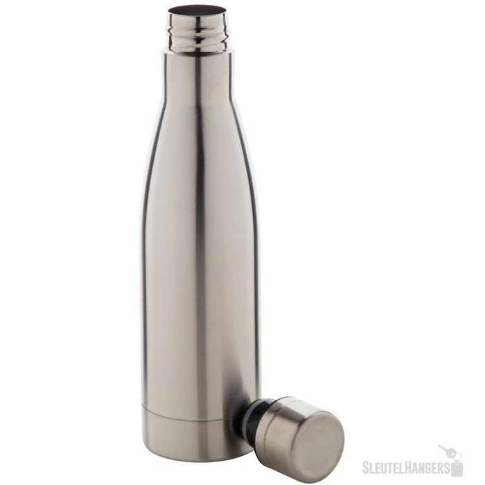 Koper geïsoleerde thermosfles (500 ml) Zilver