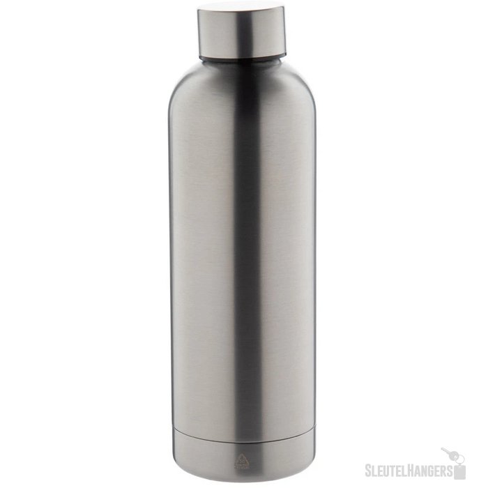 Gerecyclede RVS thermosfles (500 ml) Zilver