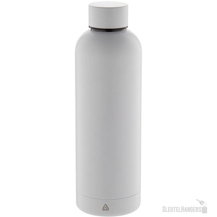 Gerecyclede RVS thermosfles (500 ml) Wit