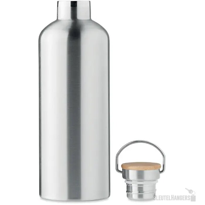 Grote thermosfles met handvat (1500 ml) Zilver 1500 ml