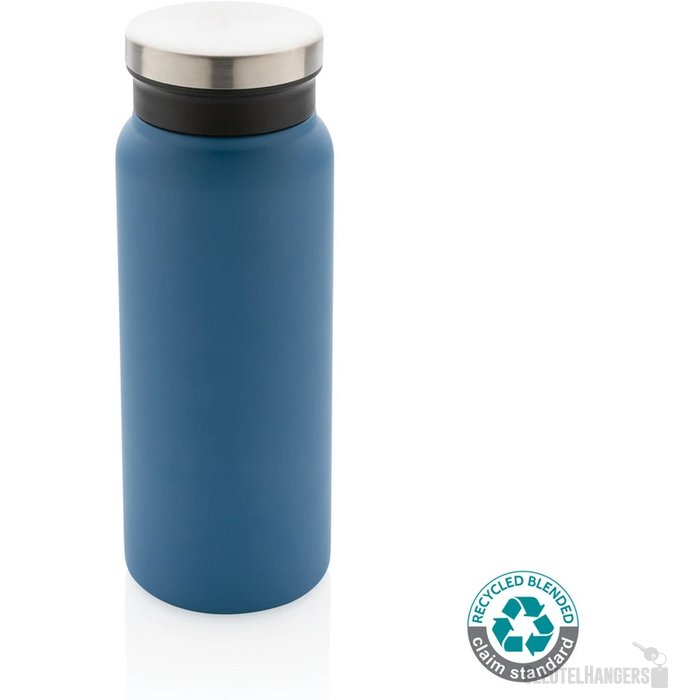 RCS gerecycled RVS vacuümfles (600 ml) Blauw