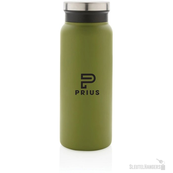 RCS gerecycled RVS vacuümfles (600 ml) Groen