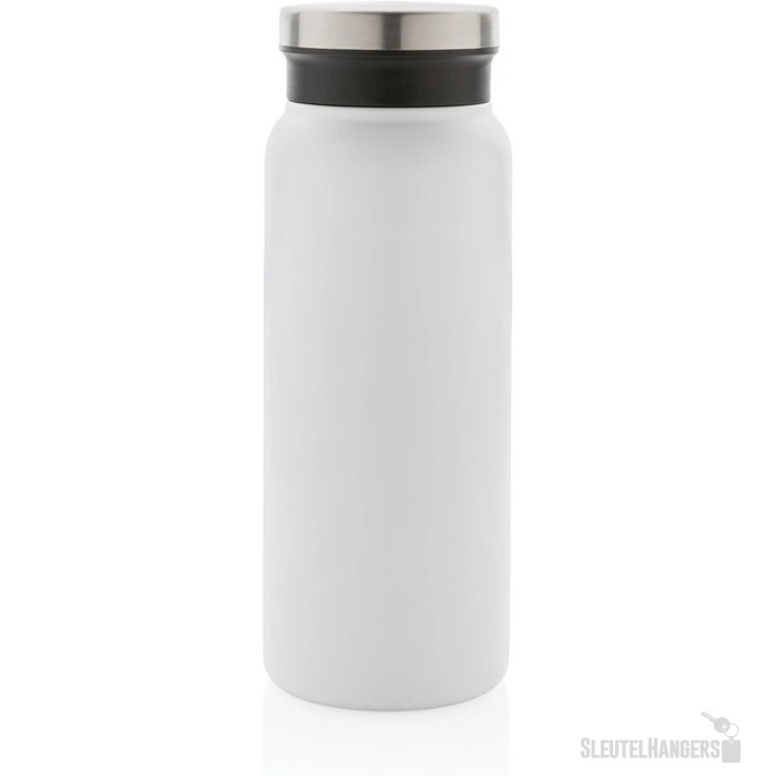 RCS gerecycled RVS vacuümfles (600 ml) Wit