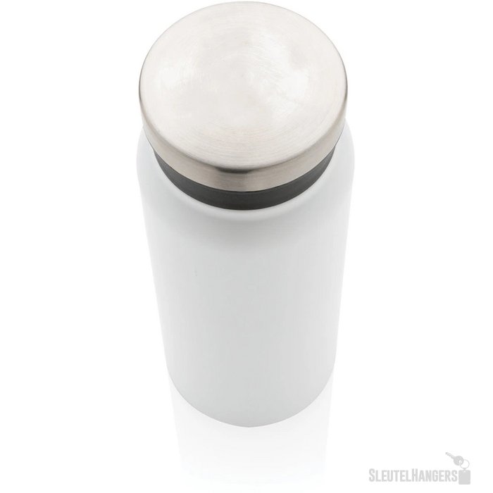 RCS gerecycled RVS vacuümfles (600 ml) Wit