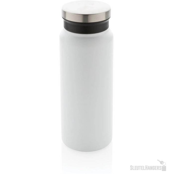 RCS gerecycled RVS vacuümfles (600 ml) Wit
