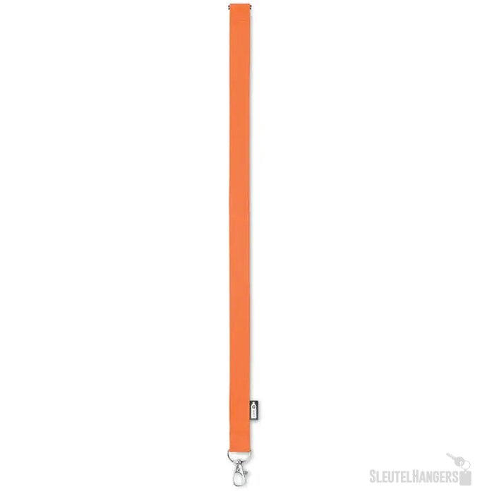 Rpet lanyard Lany rpet oranje