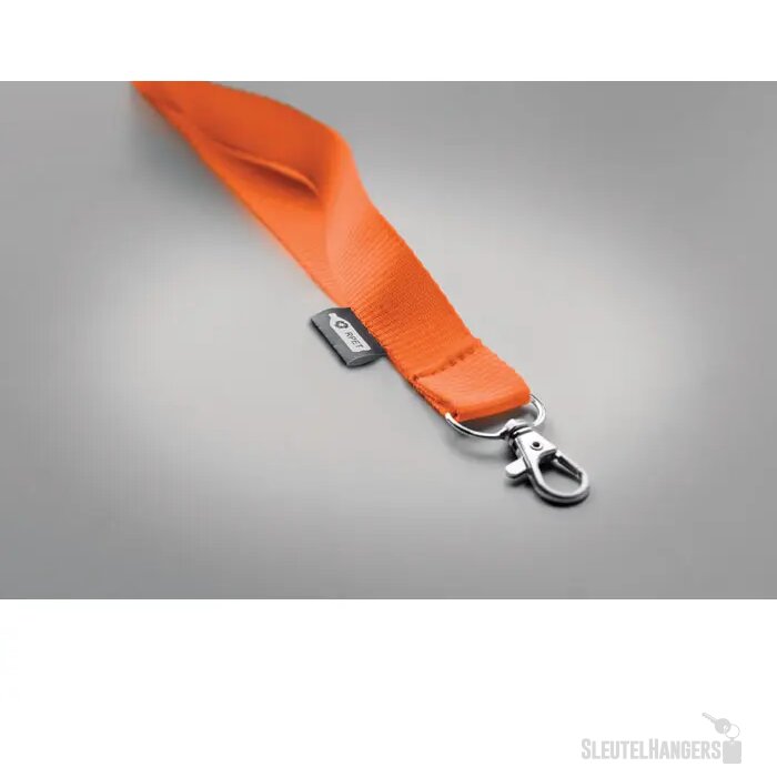 Rpet lanyard Lany rpet oranje