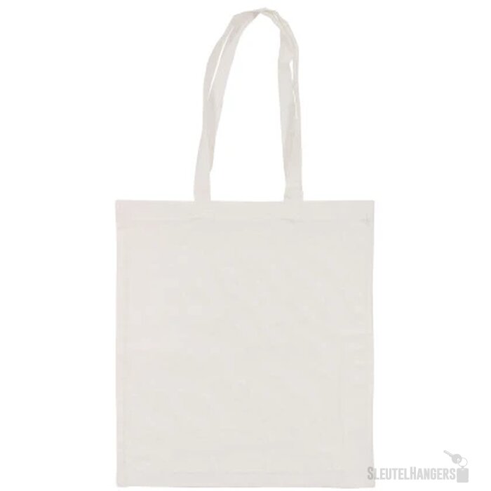 Katoenen draagtas wit