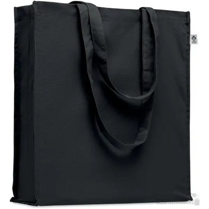 Boodschappentas organisch katoe Bente colour zwart