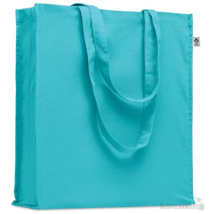 Boodschappentas organisch katoe Bente colour turquoise