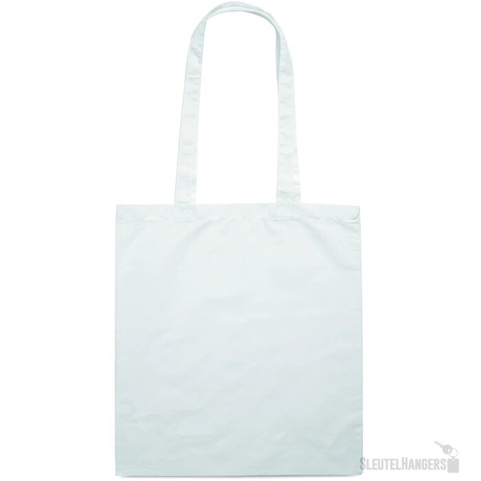 Katoenen boodschappentas Cottonel colour + wit