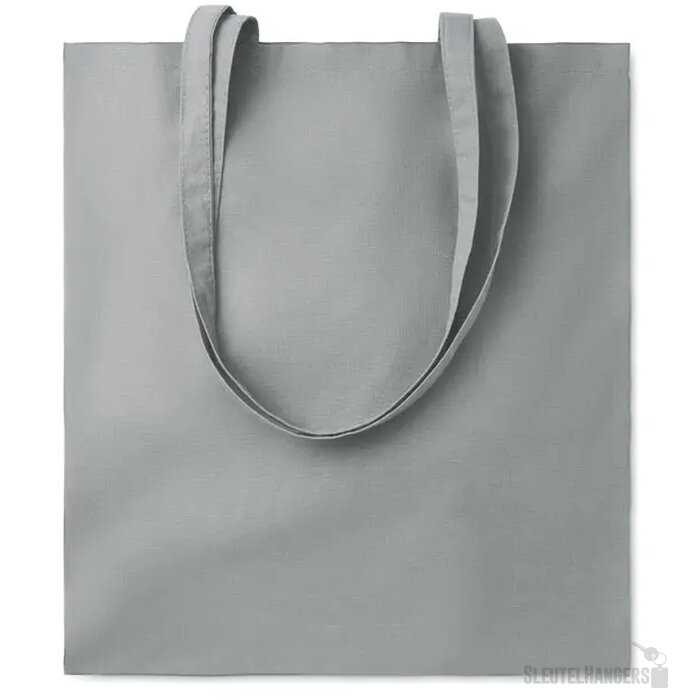 Katoenen boodschappentas Cottonel colour + grijs