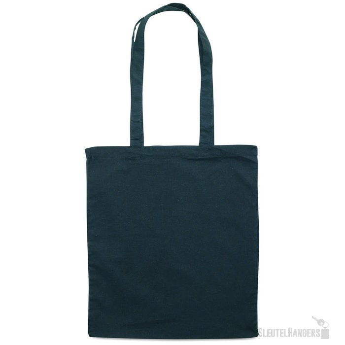 Katoenen boodschappentas Cottonel colour + zwart