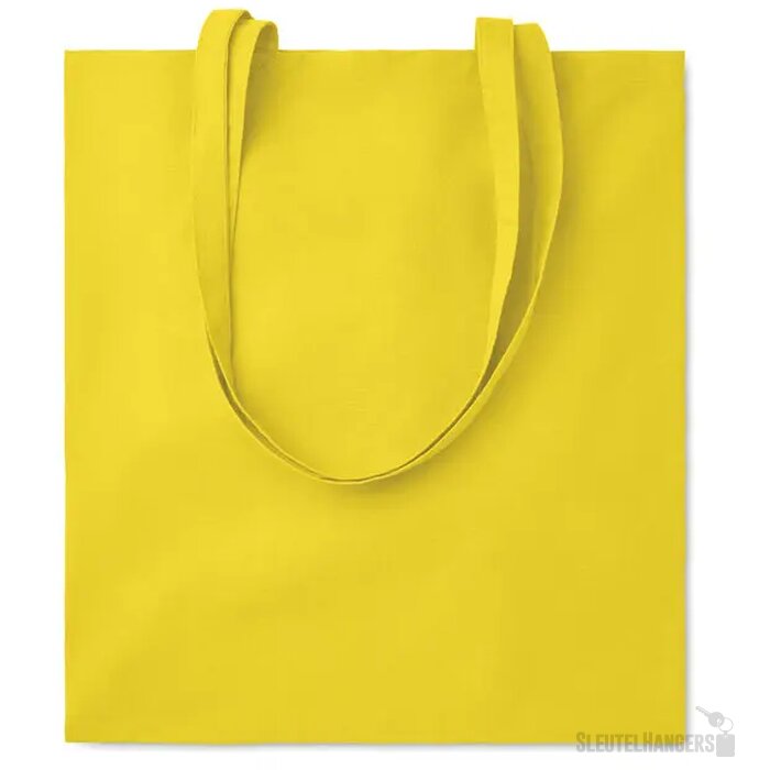 Katoenen boodschappentas Cottonel colour + geel