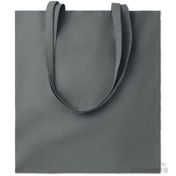 Katoenen boodschappentas Cottonel colour + donker grijs