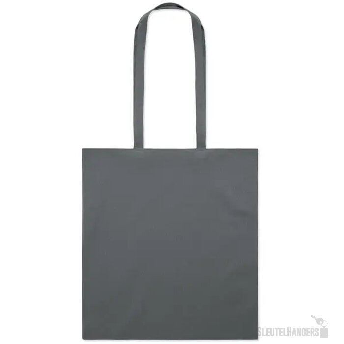 Katoenen boodschappentas Cottonel colour + donker grijs