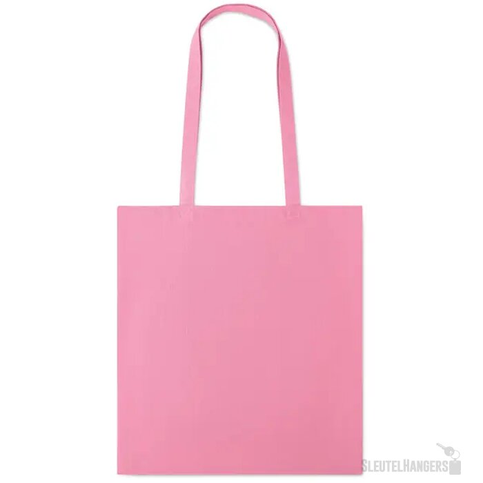 Katoenen boodschappentas Cottonel colour + babyrose