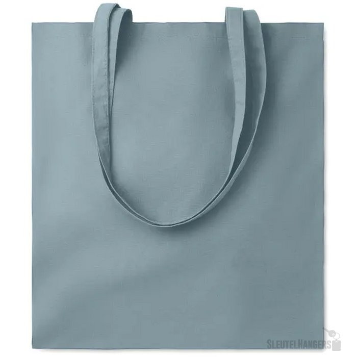 Katoenen boodschappentas Cottonel colour + petrol