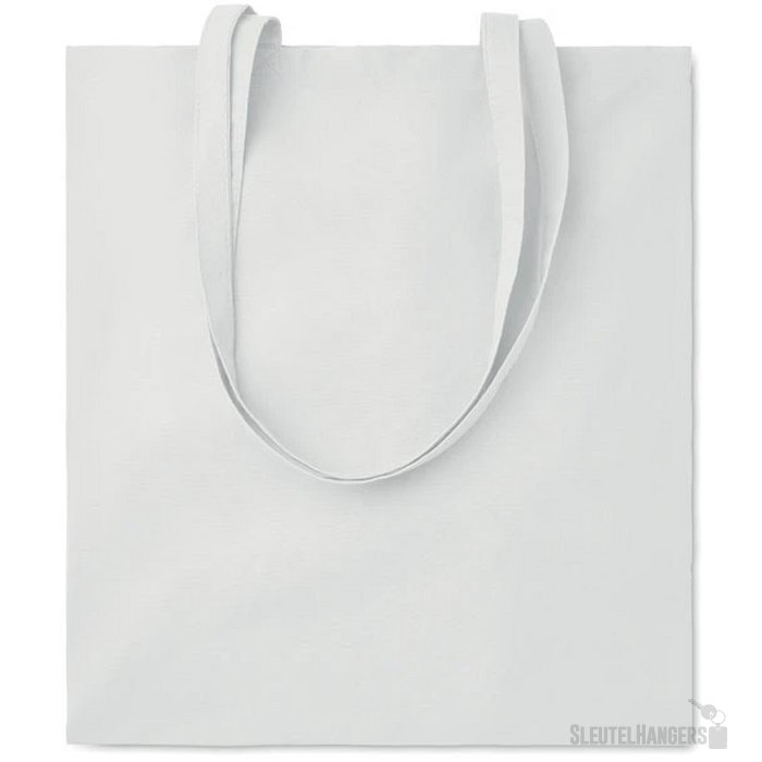 Boodschappentas 180 g/m² Cottonel colour ++ wit