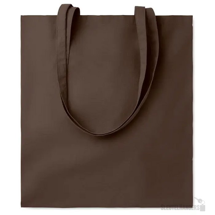 Boodschappentas 180 g/m² Cottonel colour ++ chocolade