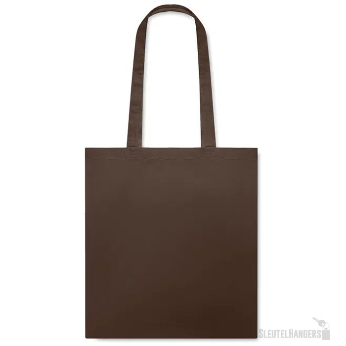 Boodschappentas 180 g/m² Cottonel colour ++ chocolade