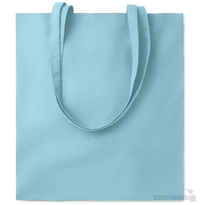Boodschappentas 180 g/m² Cottonel colour++ babyblauw