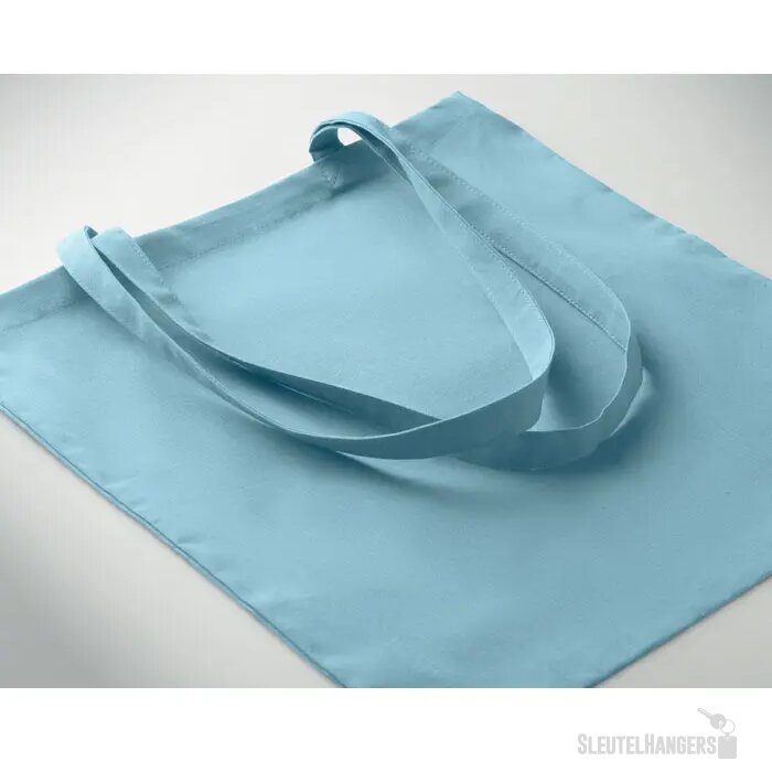 Boodschappentas 180 g/m² Cottonel colour++ babyblauw