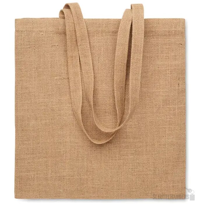 Jute boodschappentas Zolang beige