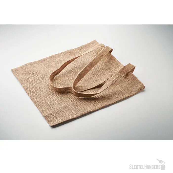 Jute boodschappentas Zolang beige