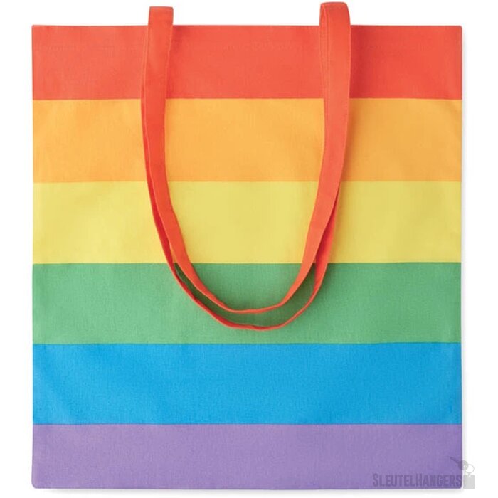 Boodschappentas van 200 gr/m² Borealis multicolour