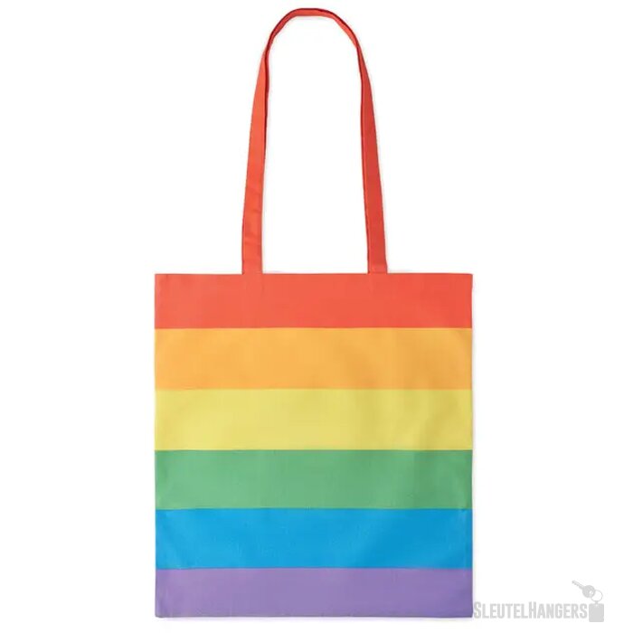 Boodschappentas van 200 gr/m² Borealis multicolour