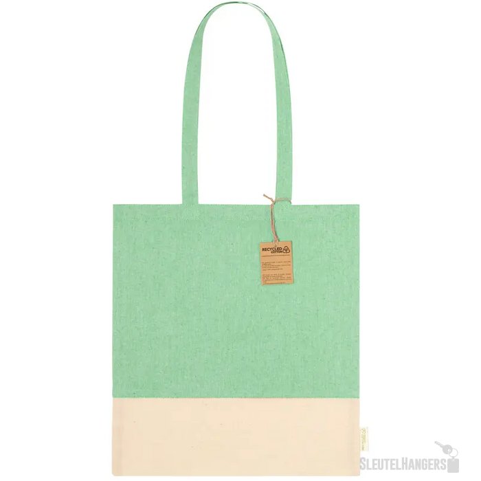 Skadi Katoenen Shopper Groen