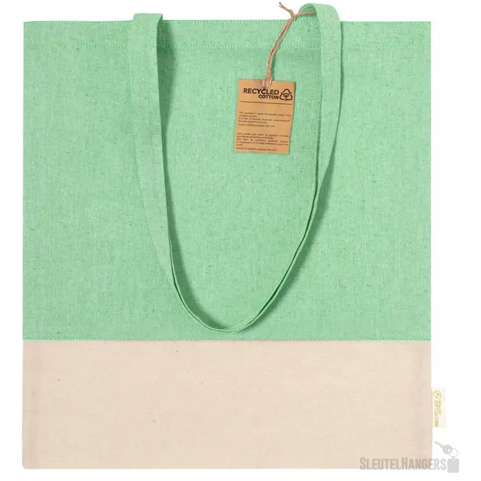 Skadi Katoenen Shopper Groen