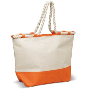 Draagtas canvas 380g/m² oranje