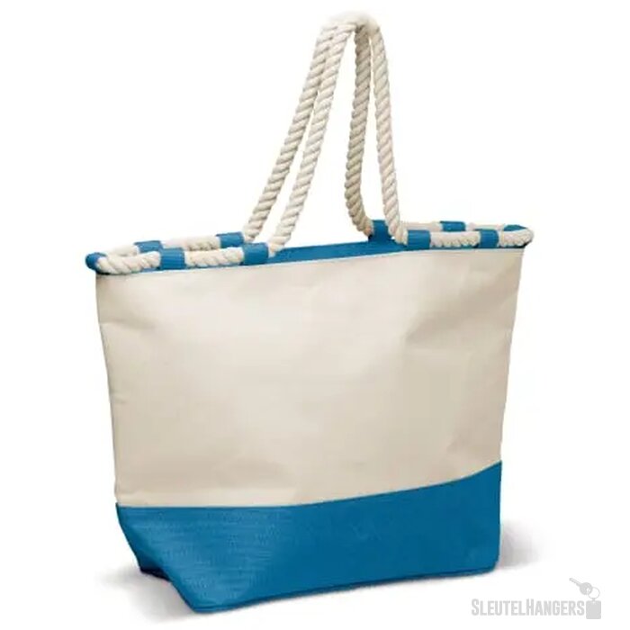 Draagtas canvas 380g/m² lichtblauw
