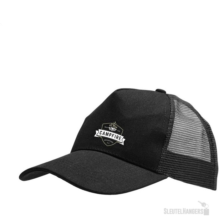 Trucker Recycled Cotton Pet Zwart