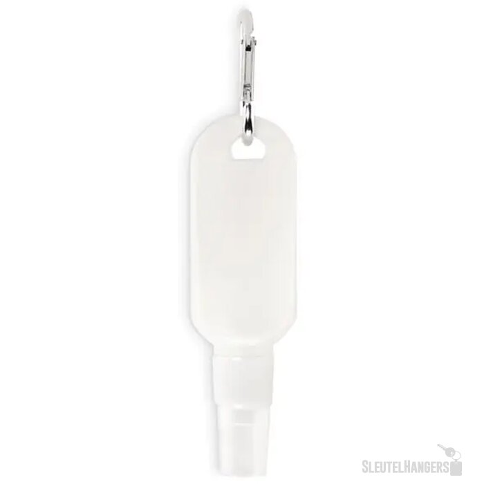 Zonnebrand spray met karabijnhaak SPF 25 Wit