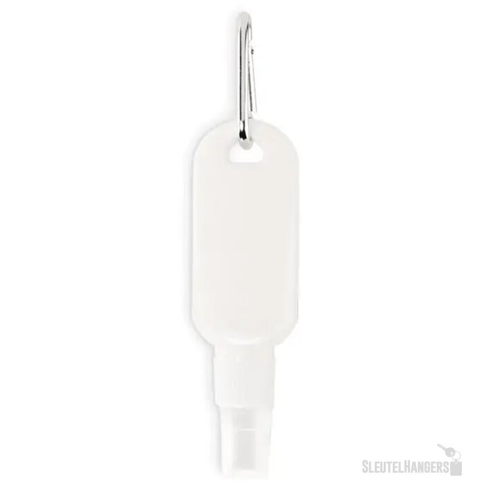 Zonnebrand spray met karabijnhaak SPF 25 Wit