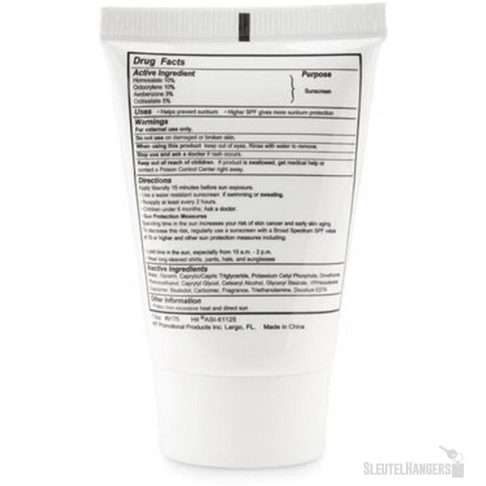 Zonnebrand Suncare tube SPF 25 Wit