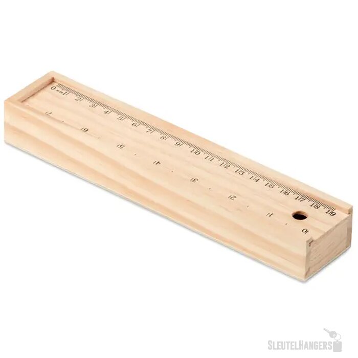 12-delige potlodenset in box Todo set hout
