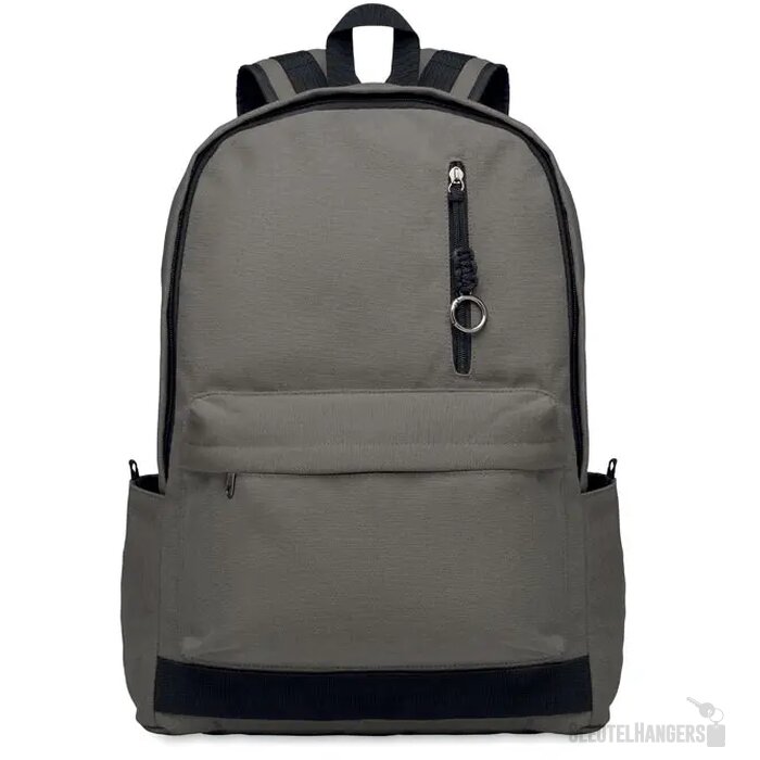 15 inch laptop rugzak Leirur steengrijs
