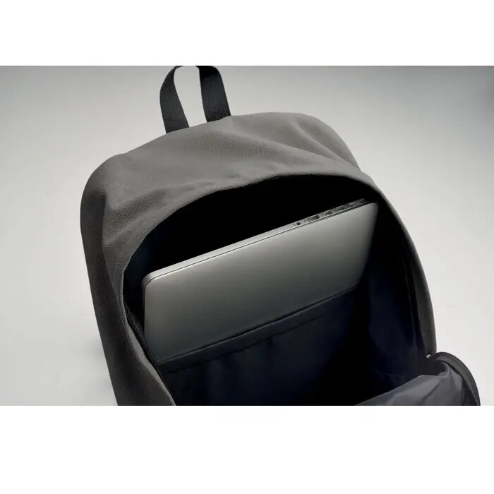 15 inch laptop rugzak Leirur steengrijs