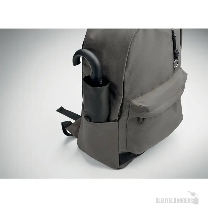 15 inch laptop rugzak Leirur steengrijs
